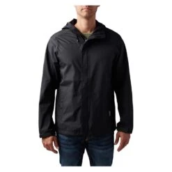 Men's 5.11 Exos Rain Shell Black