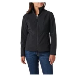 Women's 5.11 Leone Softshell Jacket Black