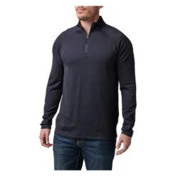 Men's 5.11 Stratos 1/4 Zip Navy