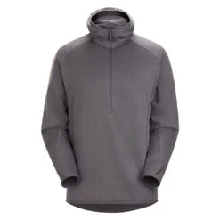 Men's Arc'teryx LEAF Delta AR 1/2 Zip Hoodie Wolf