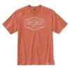 Men's Carhartt Loose Fit Heavyweight Quality Graphic T-Shirt Terracotta
