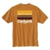 Men's Carhartt Relaxed Fit Heavyweight Pocket Line Graphic T-Shirt Oak