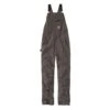 Men's Carhartt Rugged Flex Rigby Bib Overalls Gravel