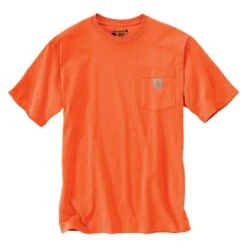 Men's Carhartt Workwear Pocket T-Shirt Orange