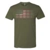 Men's First Tactical Ammo Flag T-Shirt Green