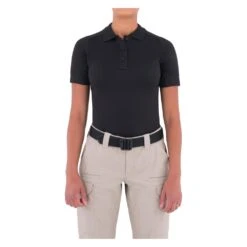 Women's First Tactical Performance Polo Black~2