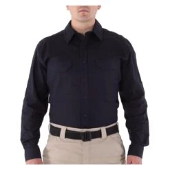 Men's First Tactical V2 Long Sleeve Tactical Shirt Navy~1