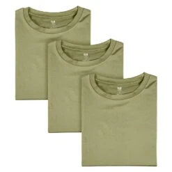 Men's Mission Made Performance T-Shirts (3 Pack) Tan