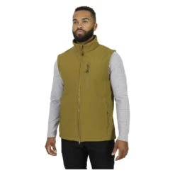 Men's Mission Made Soft Shell Vest Coyote