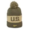 NIKE Army Black Knight Pom Beanie Olive