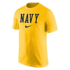 Men's NIKE Navy Glory T-Shirt Gold