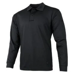 Men's Propper EdgeTec Long Sleeve Polo Black~1