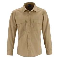 Men's Propper Long Sleeve REVTAC Shirt Khaki~1