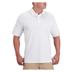 Men's Propper Uniform Cotton Polo White~1