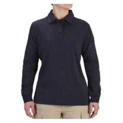 Women's Propper Uniform Polo Long Sleeve Navy~2