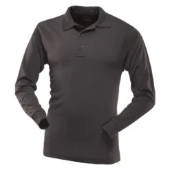 Men's TRU-SPEC 24-7 Series Long Sleeve Performance Polo Black~1