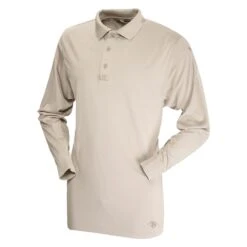 Men's TRU-SPEC 24-7 Series Long Sleeve Performance Polo Tan~1