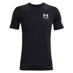Men's Under Armour Freedom Flag T-Shirt Black