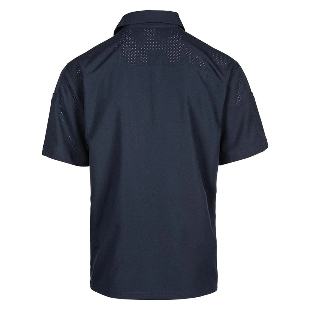 Men's 5.11 Freedom Flex Short Sleeve Woven Shirts Peacoat 2 Men's 5.11 Freedom Flex Short Sleeve Woven Shirts Peacoat - Image 2