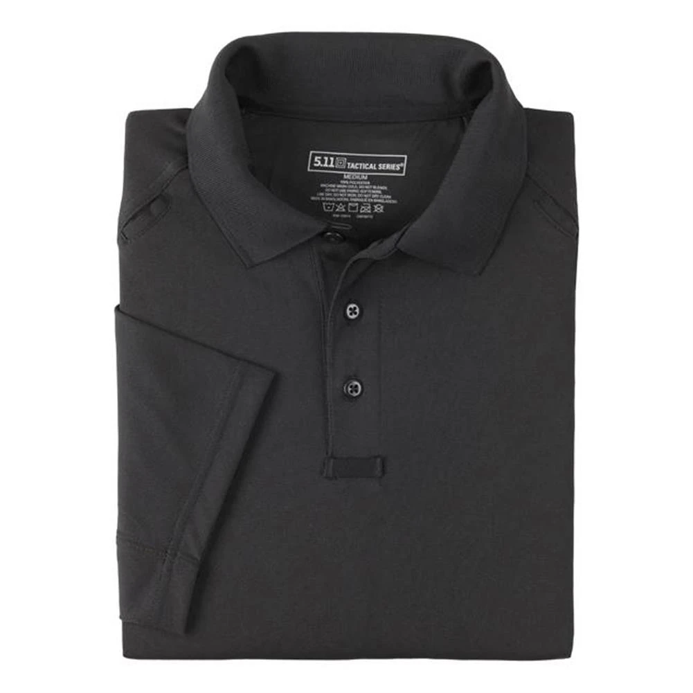 Men's 5.11 Performance Polos Black 2 Men's 5.11 Performance Polos Black - Image 2