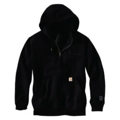 Carhart Clothing Shop -Carhart Clothing Shop 1 1001 carhartt rain defender loose fit heavyweight quarter zip sweatshirt black