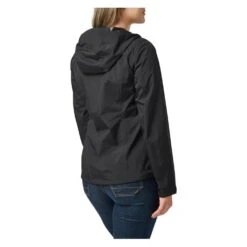 Women's 5.11 Adventure Rain Shell Black -Carhart Clothing Shop 2 1001 511 adventure rain shell black