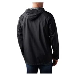 Men's 5.11 Exos Rain Shell Black -Carhart Clothing Shop 2 1001 511 exos rain shell black
