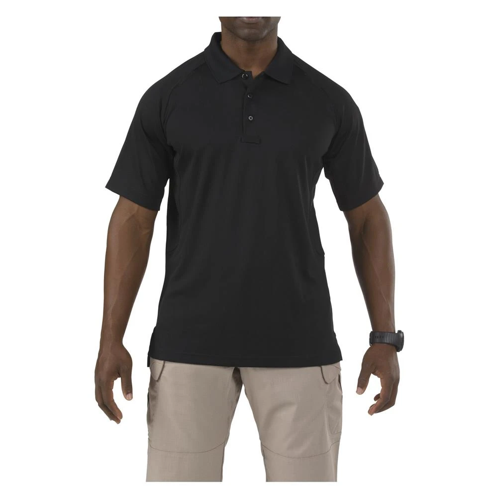 Men's 5.11 Performance Polos Black 3 Men's 5.11 Performance Polos Black - Image 3