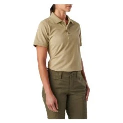 Women's 5.11 Short Sleeve Professional Polos Tan -Carhart Clothing Shop 2 1001 511 short sleeve professional polos silver tan