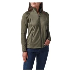 Women's 5.11 Stratos Full Zip Green~2 -Carhart Clothing Shop 2 1001 511 stratos full zip ranger green2