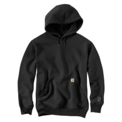 Men's Carhartt Rain Defender Paxton Heavyweight Hoodie Black -Carhart Clothing Shop 2 1001 carhartt rain defender paxton heavyweight hoodie black