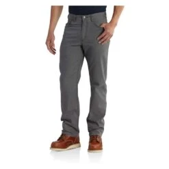 Men's Carhartt Rugged Flex Rigby 5-Pocket Work Pants Gravel -Carhart Clothing Shop 2 1001 carhartt rugged flex rigby 5 pocket work pants gravel