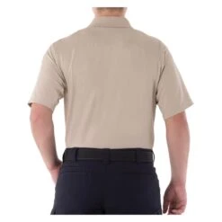 Men's First Tactical Cotton Short Sleeve Polo Khaki~1 -Carhart Clothing Shop 2 1001 first tactical cotton short sleeve polo khaki1