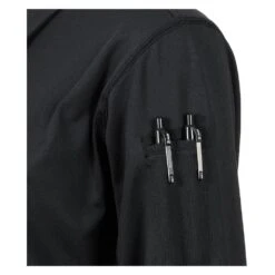 Women's Propper EdgeTec Long Sleeve Polo Black~2 -Carhart Clothing Shop 2 1001 propper edgetec long sleeve polo black2