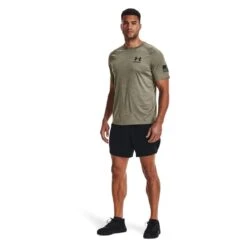 Men's Under Armour Freedom Tech T-Shirt Green -Carhart Clothing Shop 2 1001 under armour freedom tech t shirt green
