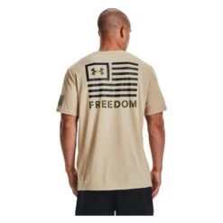 Men's Under Armour New Freedom Banner T-Shirt Black -Carhart Clothing Shop 2 1001 under armour new freedom banner t shirt desert sand black