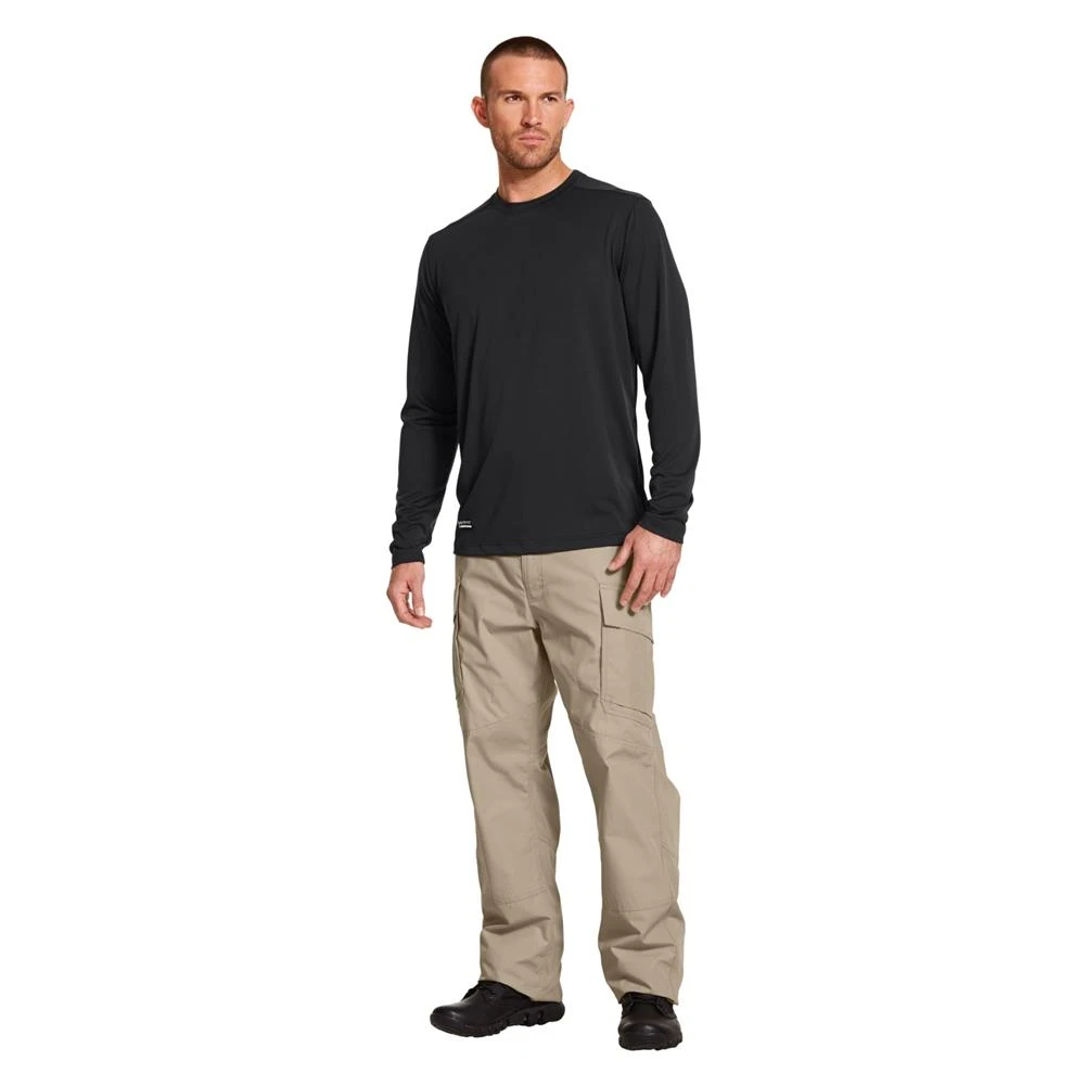Men's Under Armour Tactical Tech Long Sleeve T-Shirt Black 3 Men's Under Armour Tactical Tech Long Sleeve T-Shirt Black - Image 3