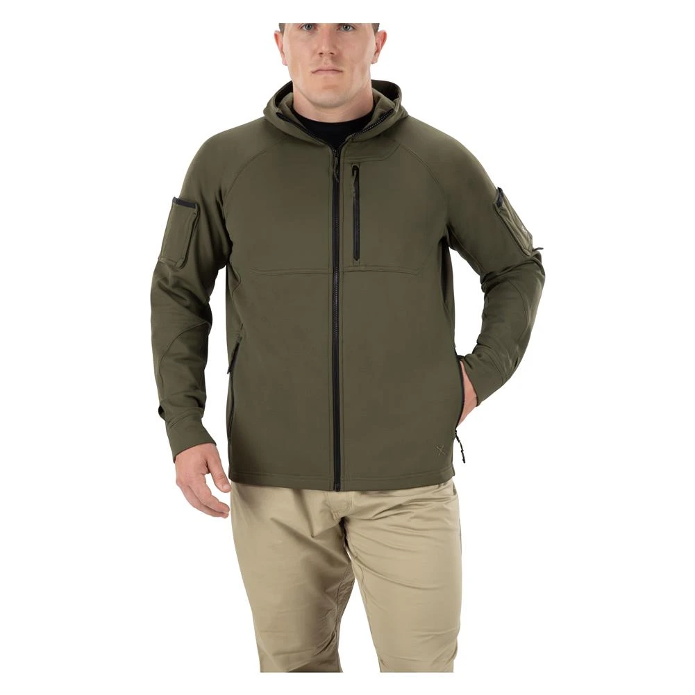 Men's Vertx Firebase Hoodie Green 3 Men's Vertx Firebase Hoodie Green - Image 3