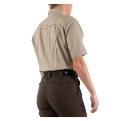 Women's First Tactical Pro Duty Uniform Short Sleeve Shirt Tan~2 -Carhart Clothing Shop 3 1001 first tactical pro duty uniform short sleeve shirt silver tan2