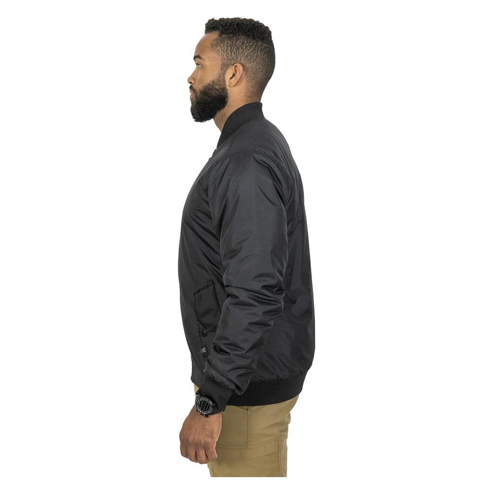 Men's Mission Made Bomber Jacket Black 4 Men's Mission Made Bomber Jacket Black - Image 4