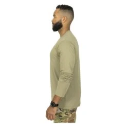 Men's Mission Made Long Sleeve Crew Neck T-Shirts (2 Pack) Coyote -Carhart Clothing Shop 3 1001 mission made long sleeve crew neck t shirts 2 pack coyote