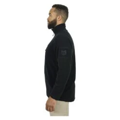 Men's Mission Made Quarter Zip Fleece Pullover Black -Carhart Clothing Shop 3 1001 mission made quarter zip fleece pullover black
