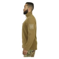 Men's Mission Made Quarter Zip Fleece Pullover Tan -Carhart Clothing Shop 3 1001 mission made quarter zip fleece pullover tan