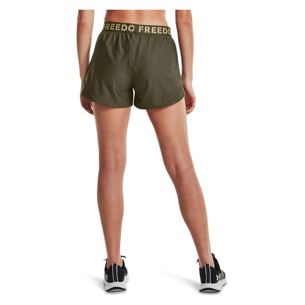 Women's Under Armour New Freedom Playup Shorts Green 4 Women's Under Armour New Freedom Playup Shorts Green - Image 4