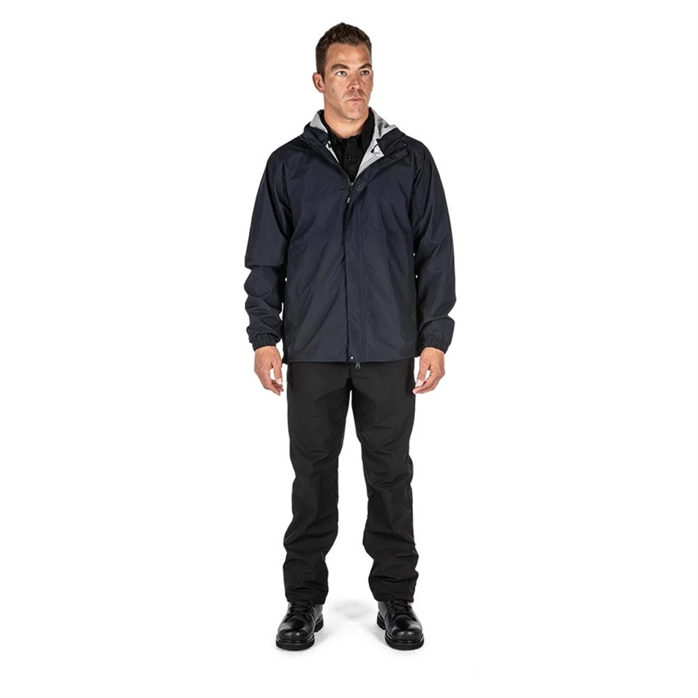 Men's 5.11 Duty Rain Shell Navy 5 Men's 5.11 Duty Rain Shell Navy - Image 5