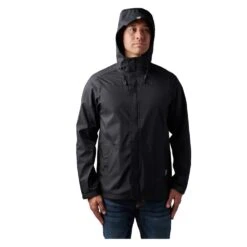Men's 5.11 Exos Rain Shell Black -Carhart Clothing Shop 4 1001 511 exos rain shell black