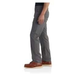 Men's Carhartt Rugged Flex Rigby 5-Pocket Work Pants Gravel -Carhart Clothing Shop 4 1001 carhartt rugged flex rigby 5 pocket work pants gravel