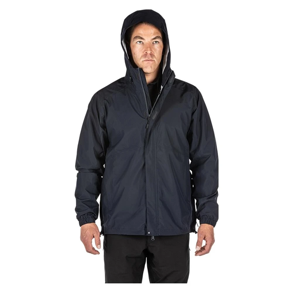 Men's 5.11 Duty Rain Shell Navy 6 Men's 5.11 Duty Rain Shell Navy - Image 6