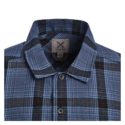 Men's Vertx Canyon River Flannel Plaid -Carhart Clothing Shop 5 1001 vertx canyon river flannel blue ridge plaid